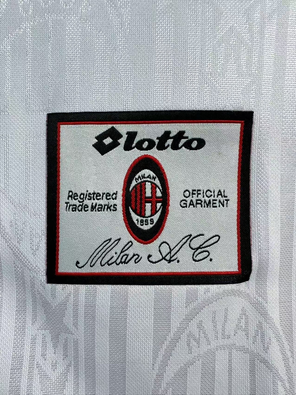 Camiseta Tercera AC Milan, 97-98