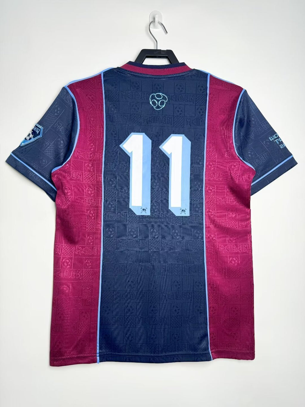 Camiseta Visitante West ham/Iron maiden, 2011