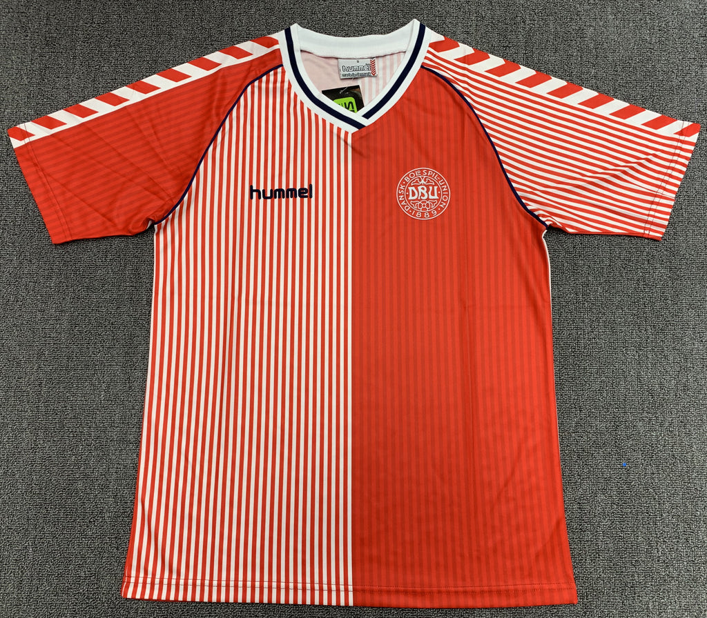 Camiseta Local Dinamarca, 1986