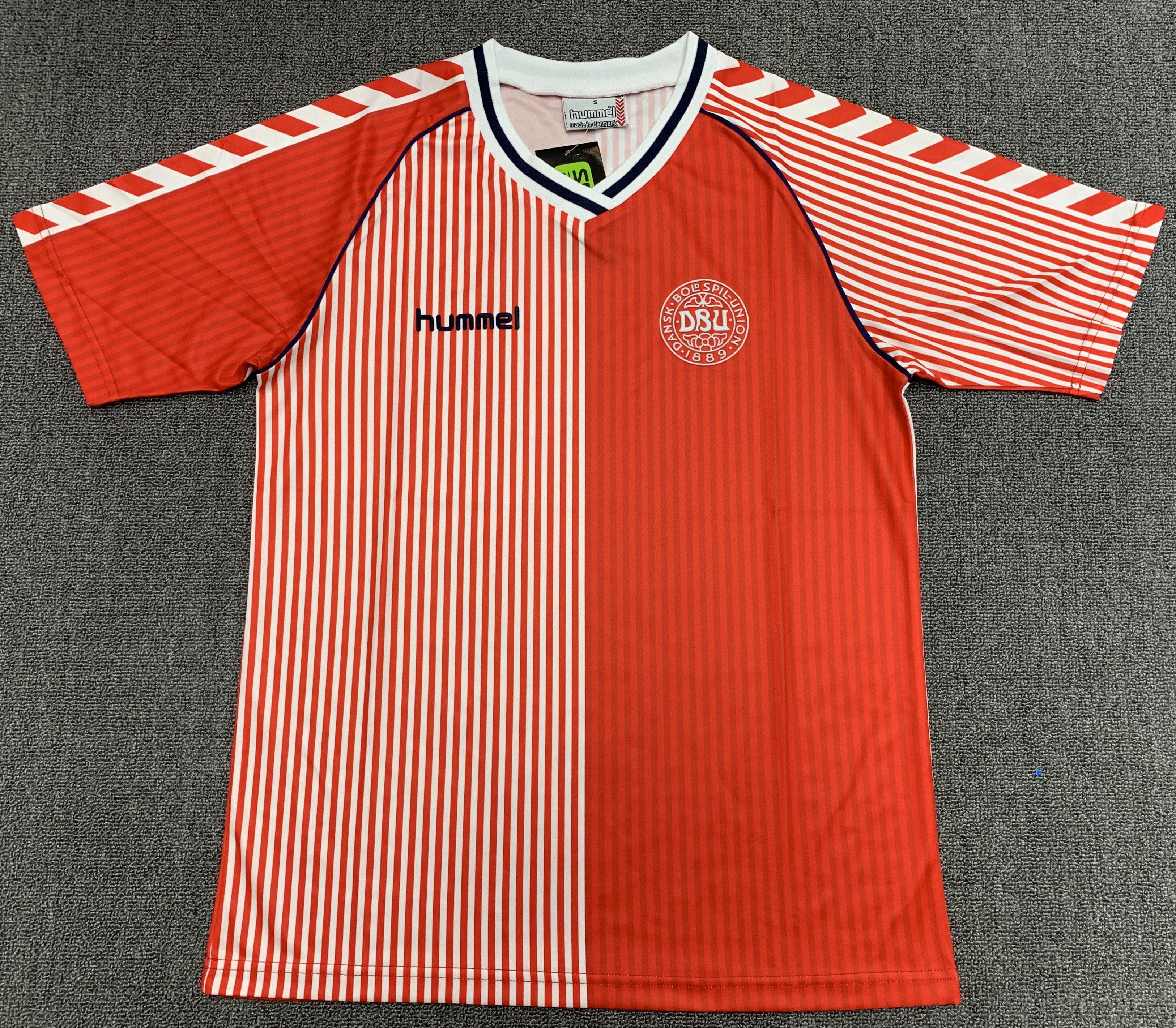 Camiseta Local Dinamarca, 1986
