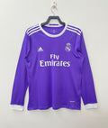 Camiseta Manga Larga Visitante Real Madrid,16-17