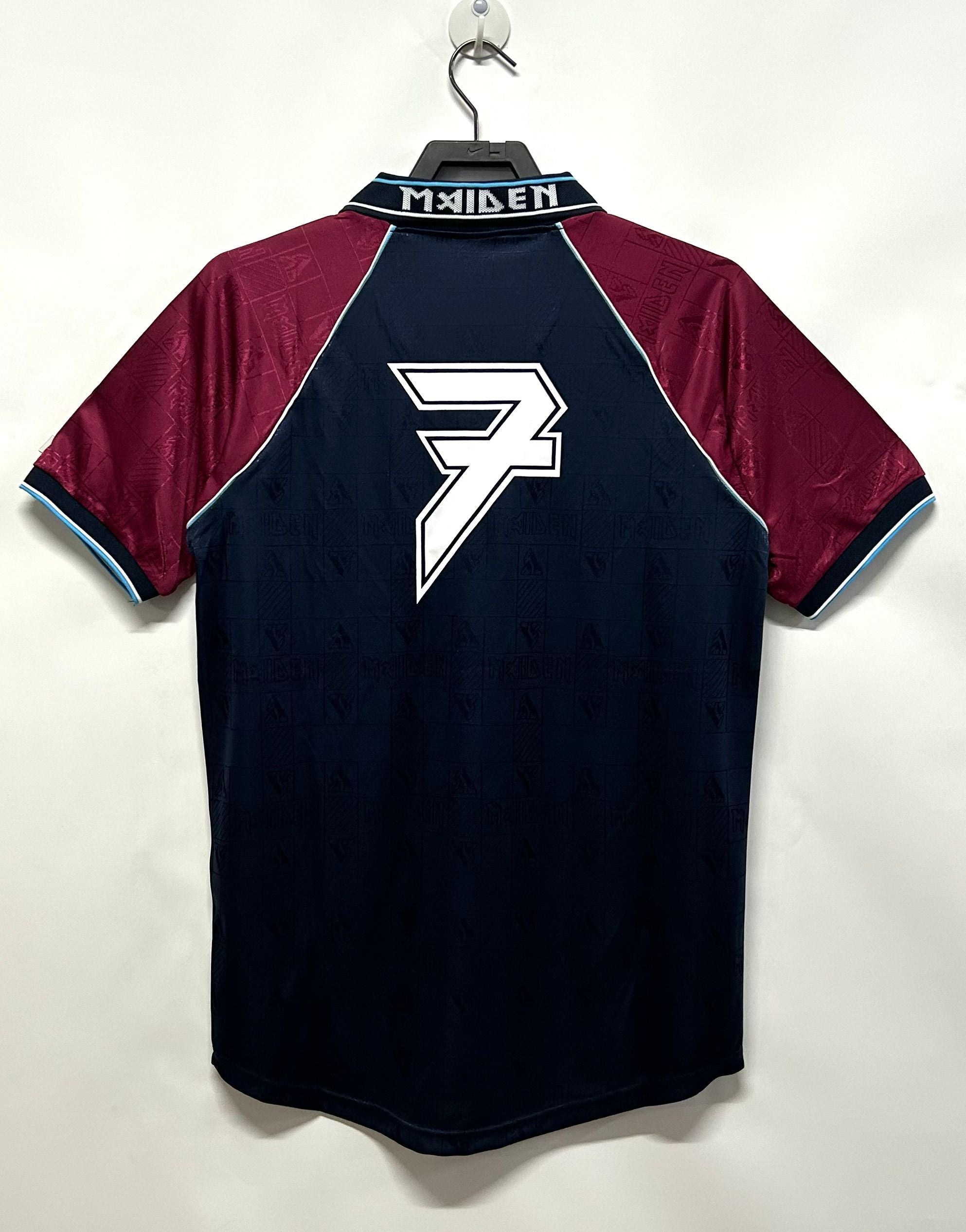 Camiseta Local West ham/Iron maiden, 1999