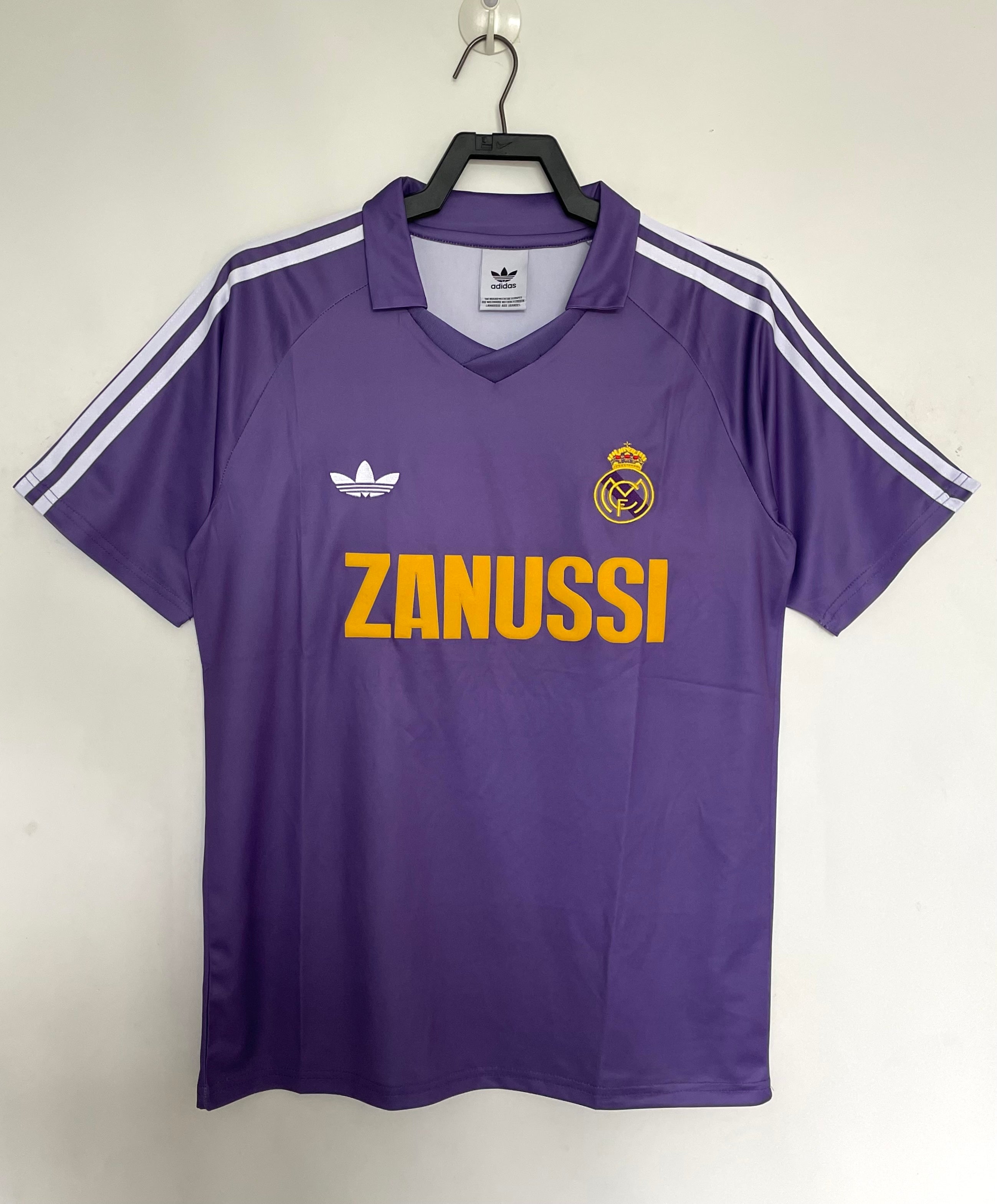 Camiseta Visitante Real Madrid,84-85