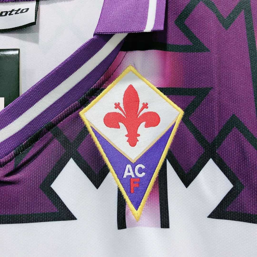 Camiseta Visitante Fiorentina, 92-93