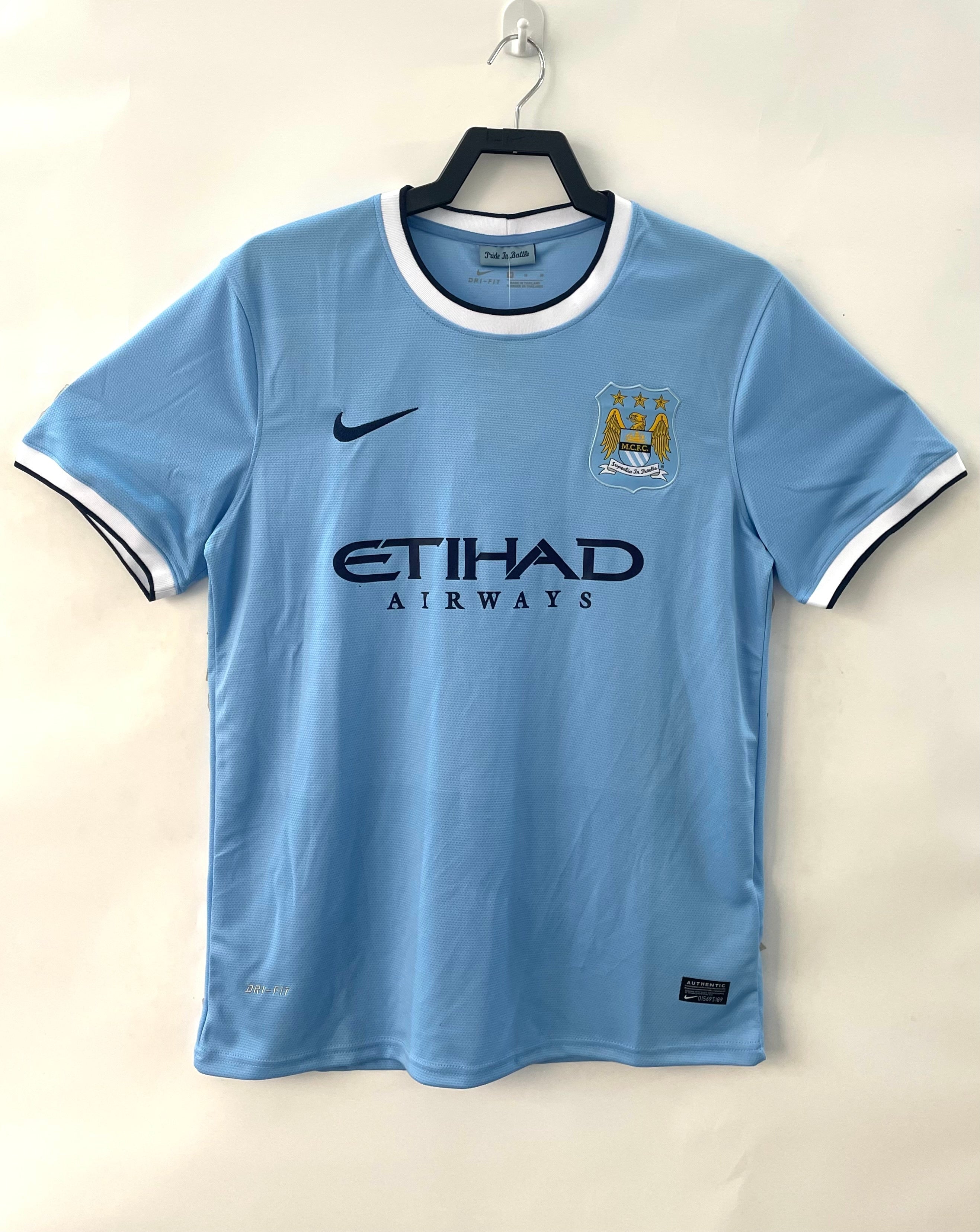 Camiseta Local Manchester City, 13-14