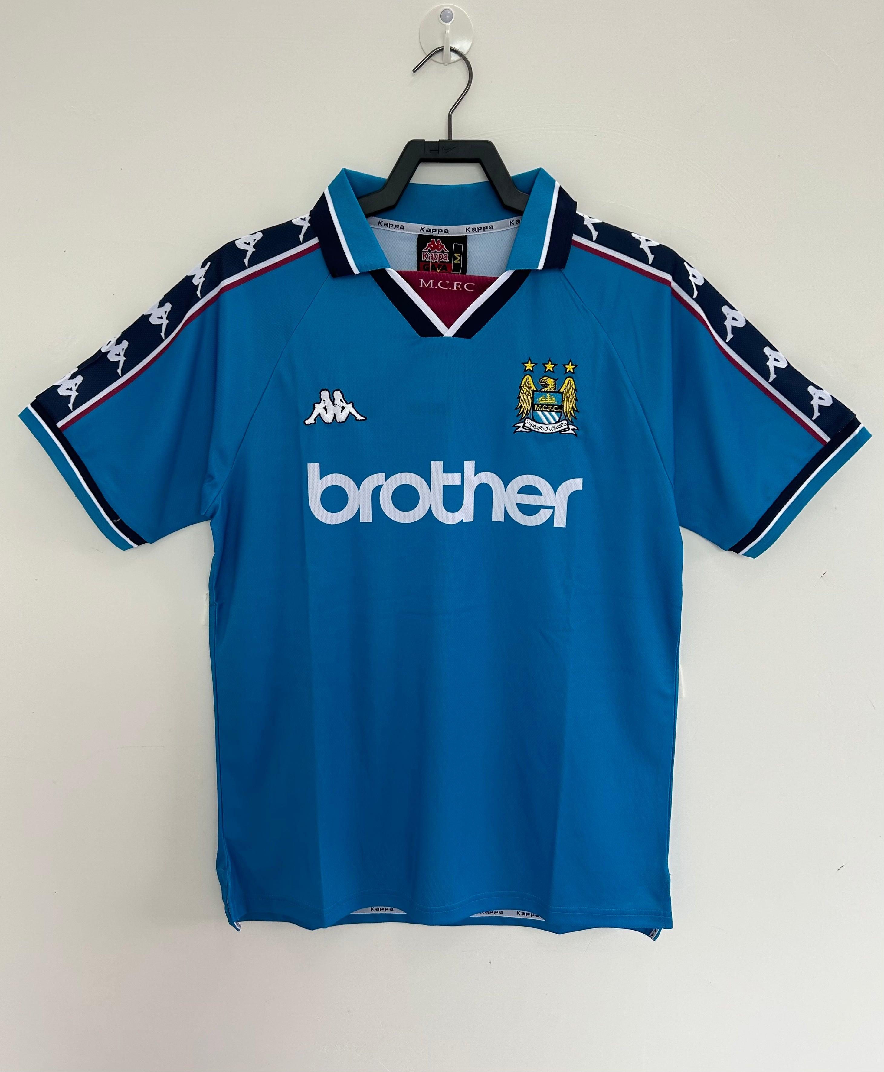 Camiseta Local Manchester City, 97-98