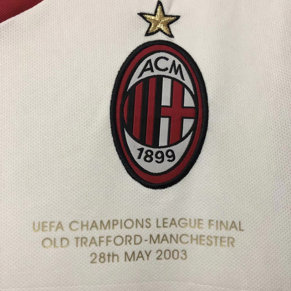 Camiseta Visitante AC Milan, 02-03