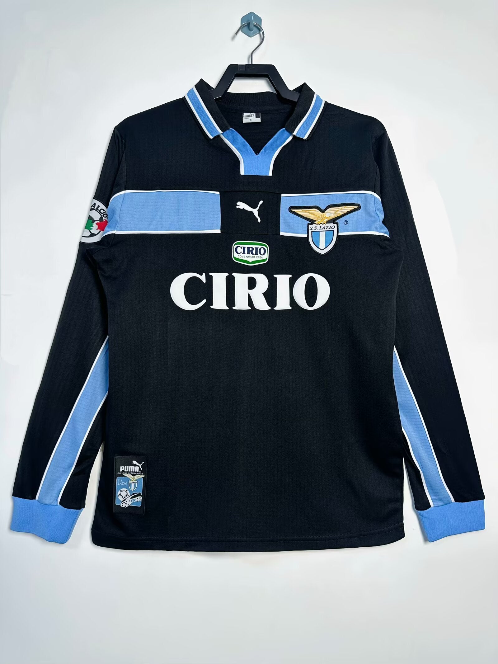 Camiseta Manga larga Visitante Lazio, 98-99