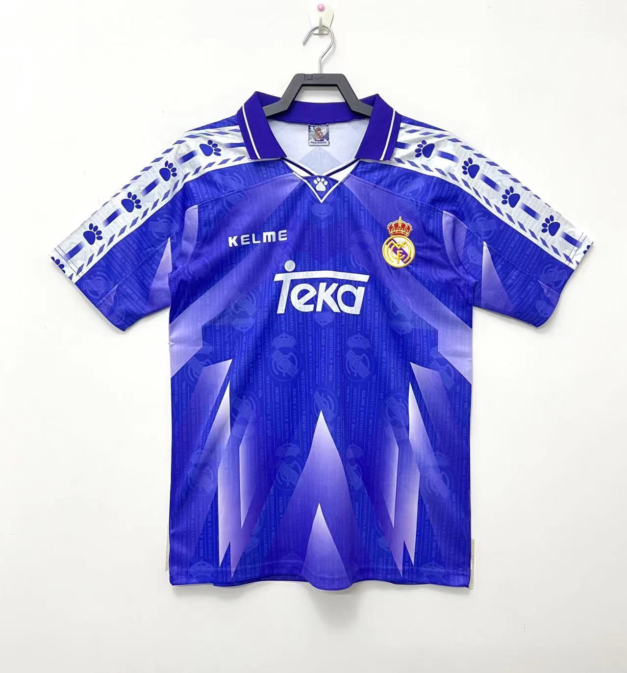 Camiseta Visitante Real Madrid,96-97