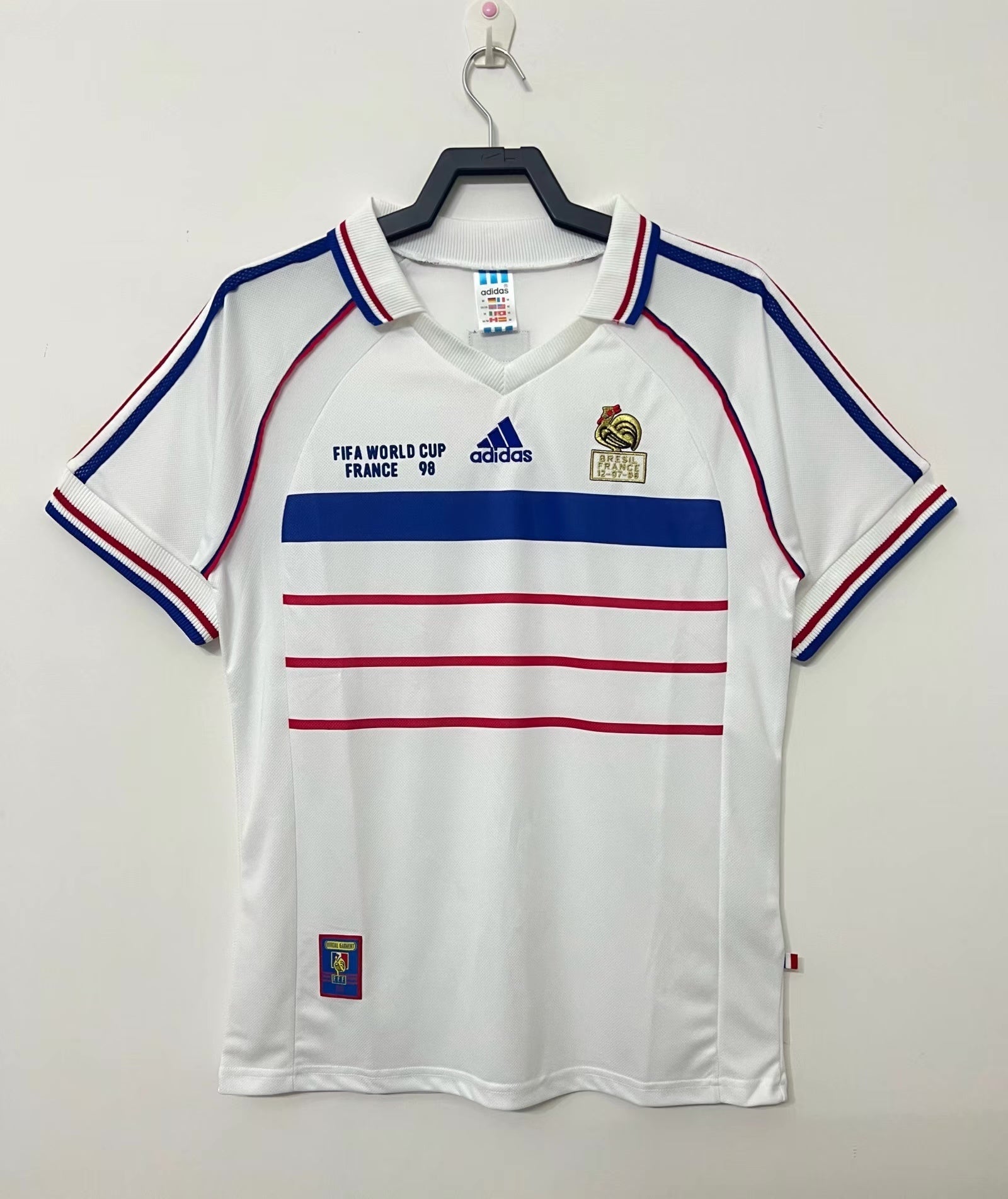 Camiseta Francia, Visitante 1998