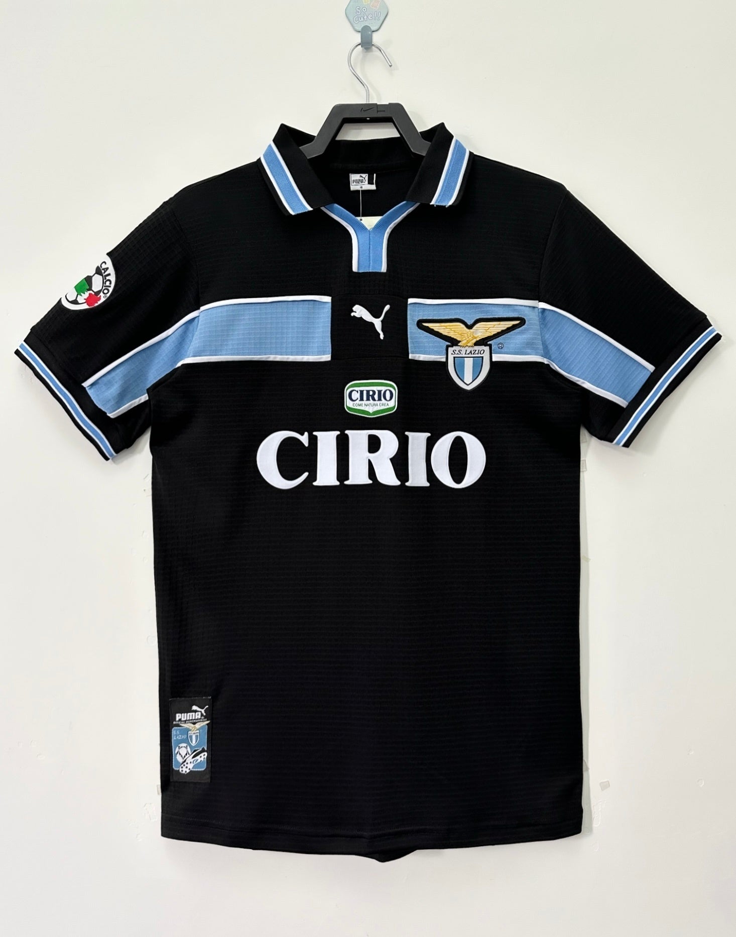 Camiseta Visitante Lazio, 98-99