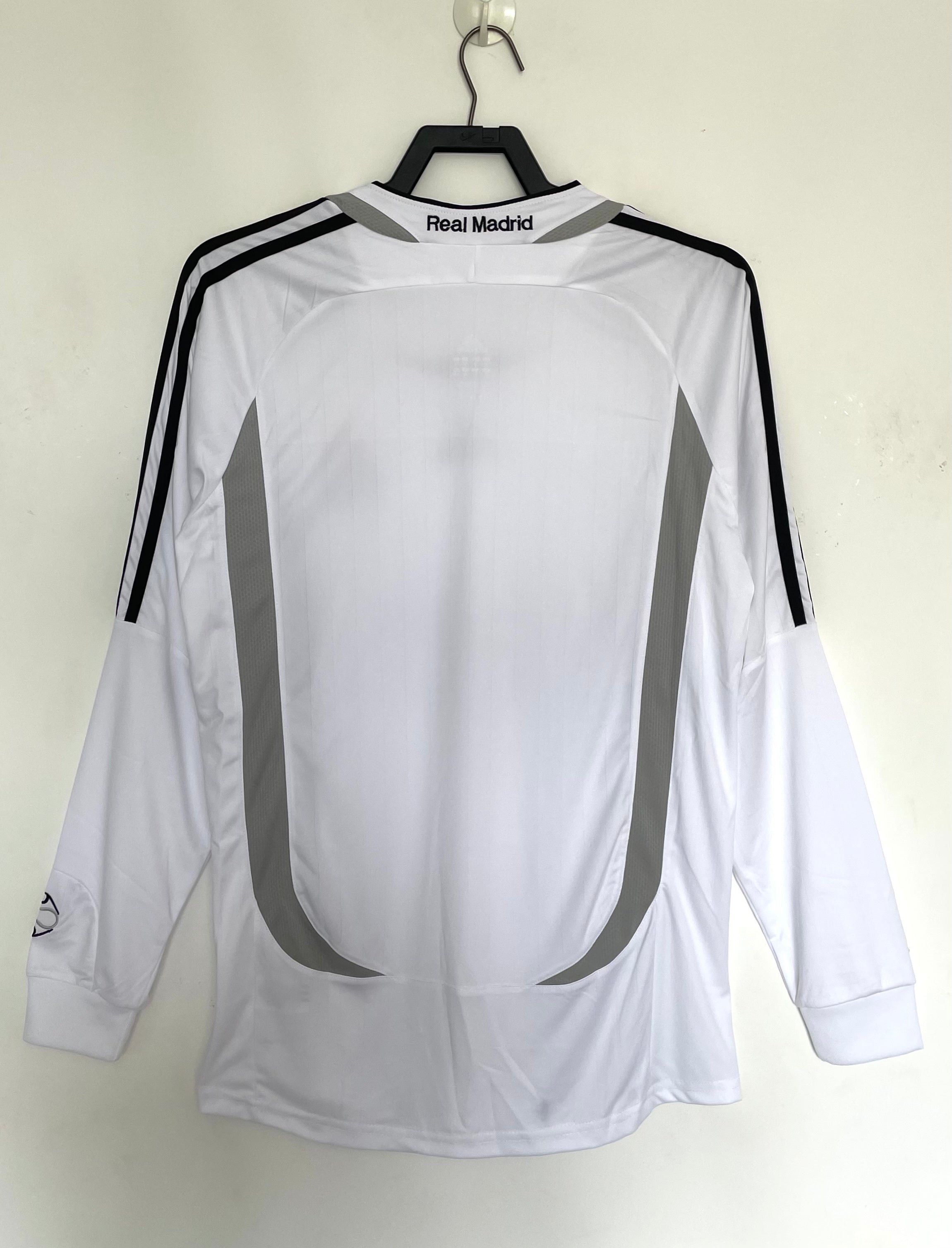 Camiseta Manga Larga Local Real Madrid,06-07