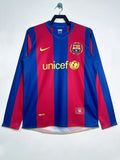 Camiseta Manga Larga FC Barcelona, Local 2007-08