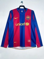 Camiseta Manga Larga FC Barcelona, Local 2007-08