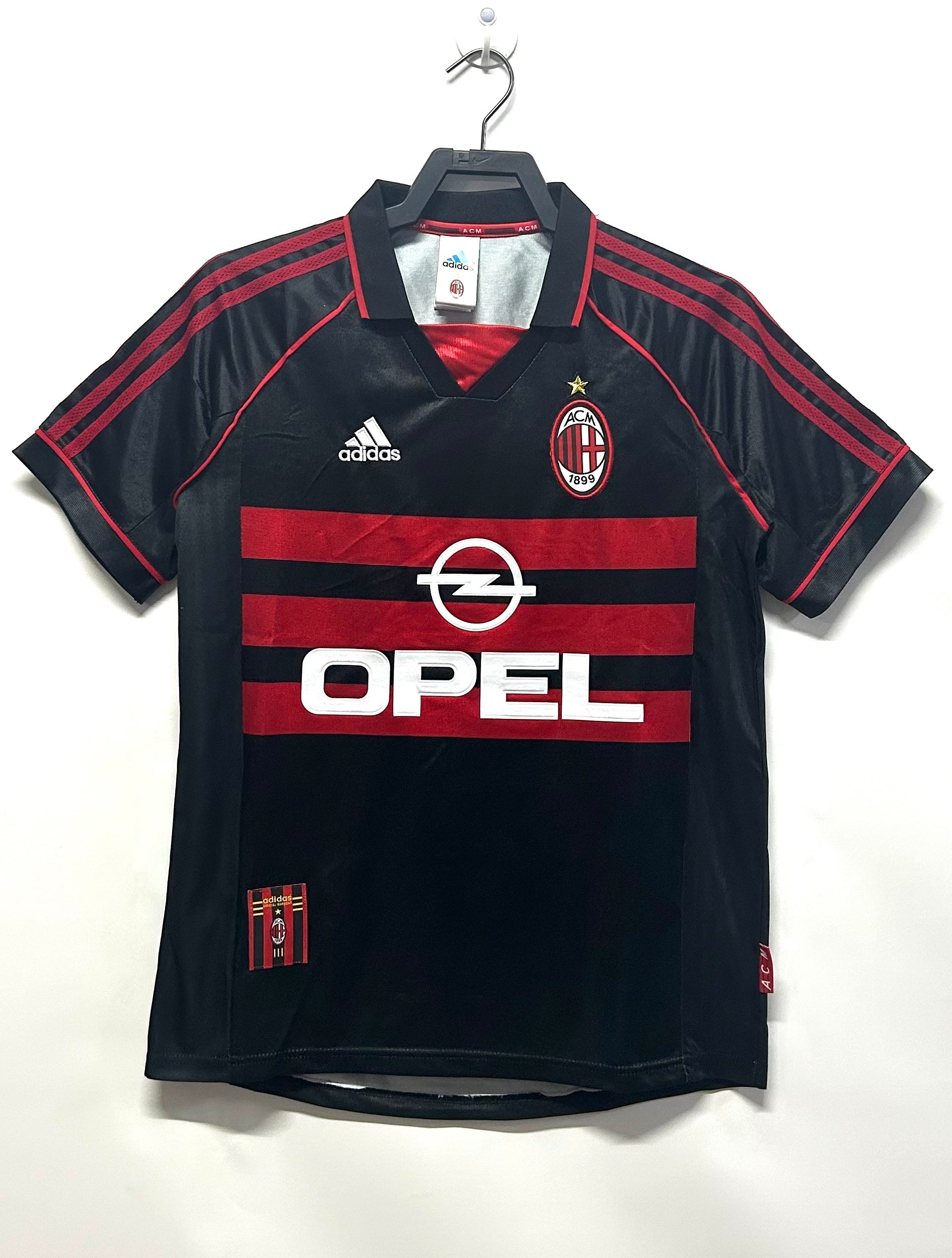Camiseta Visitante AC Milan, 98-99