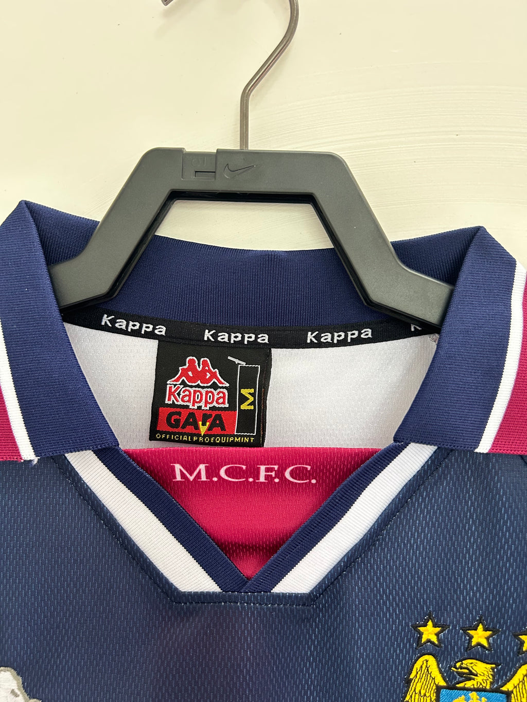 Camiseta Visitante Manchester City, 97-98