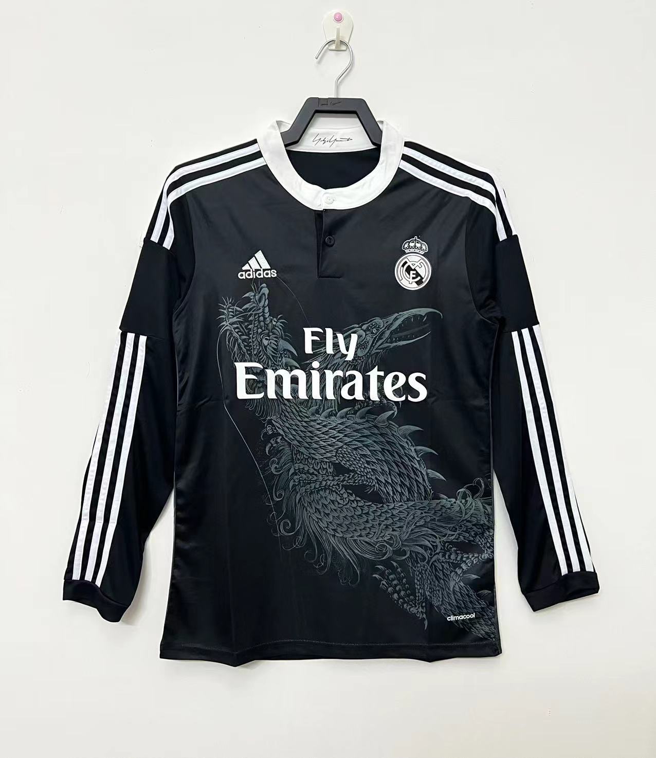 Camiseta Manga Larga Tercera Real Madrid,14-15