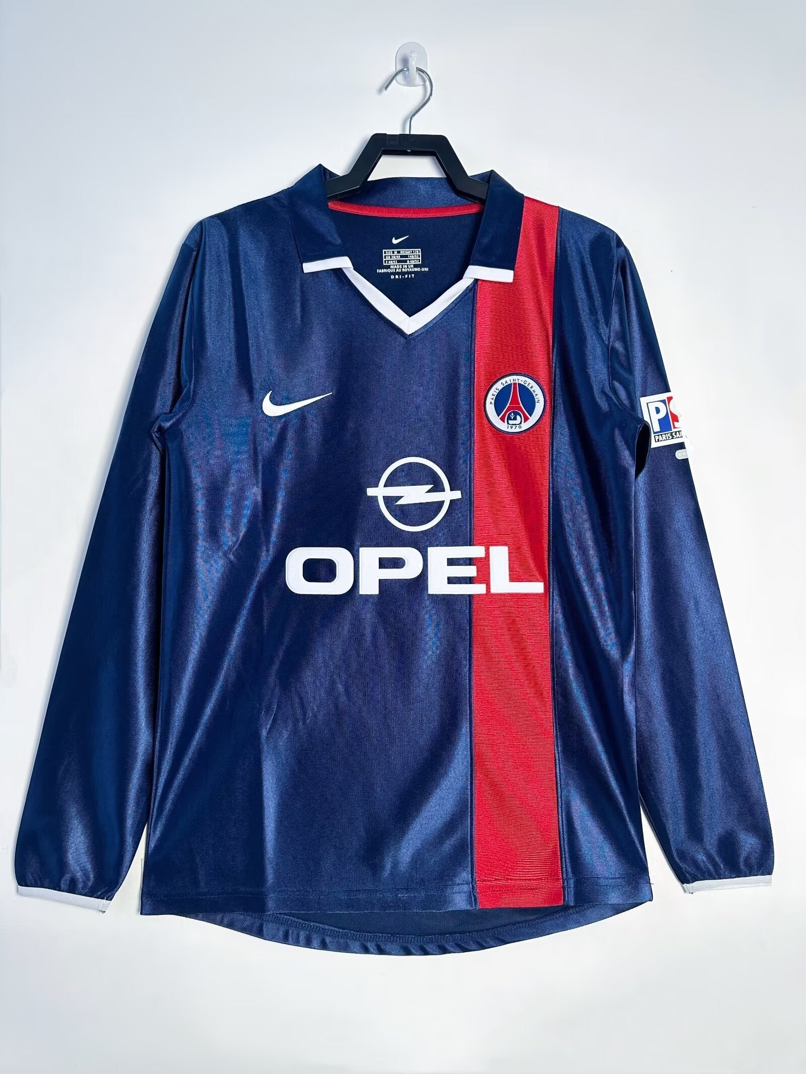 Camiseta Manga Larga Local Psg,01-02