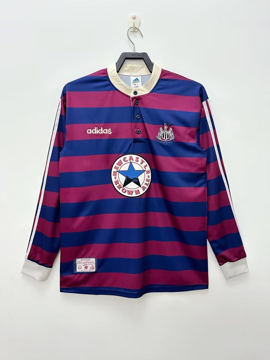 Camiseta Manga Larga Visitante Newcastle, 95-97