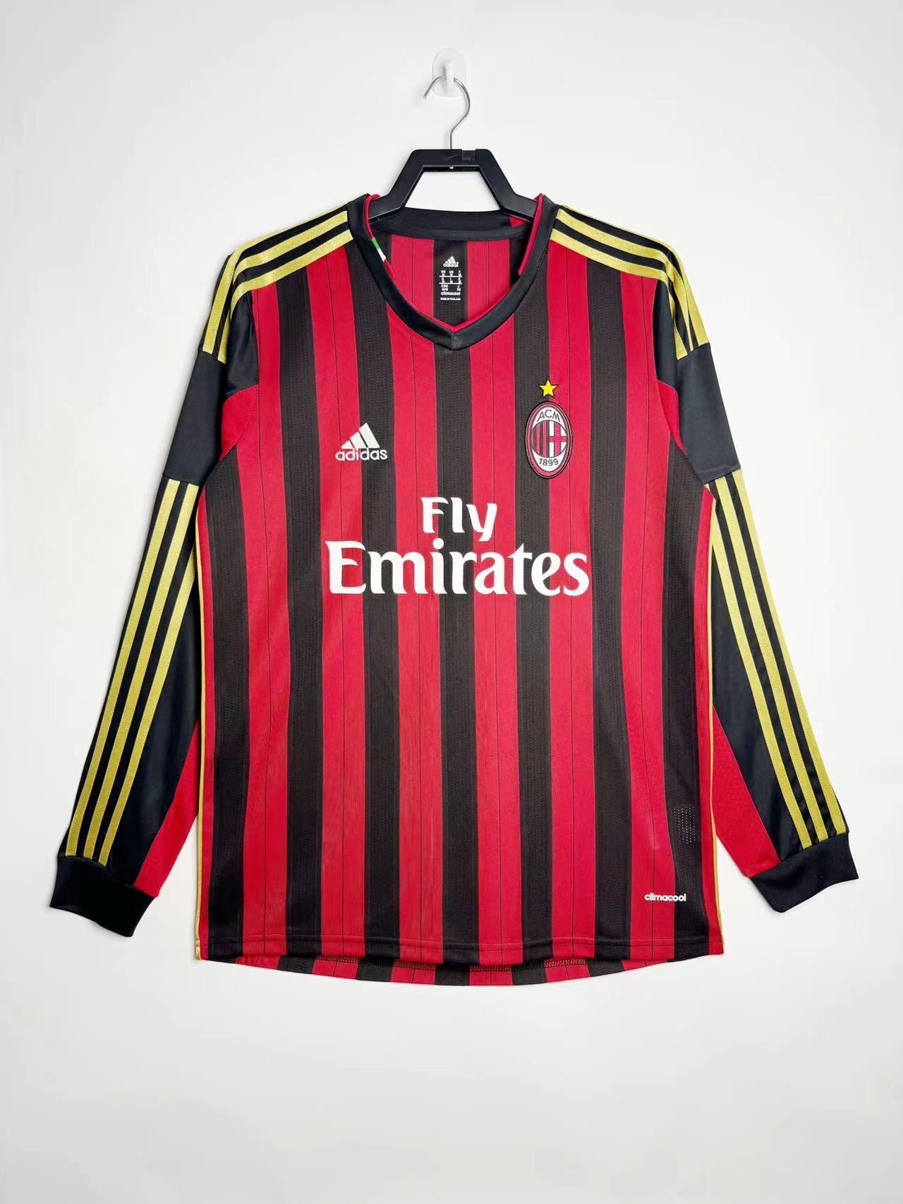 Camiseta Manga Larga Local AC Milan, 13-14
