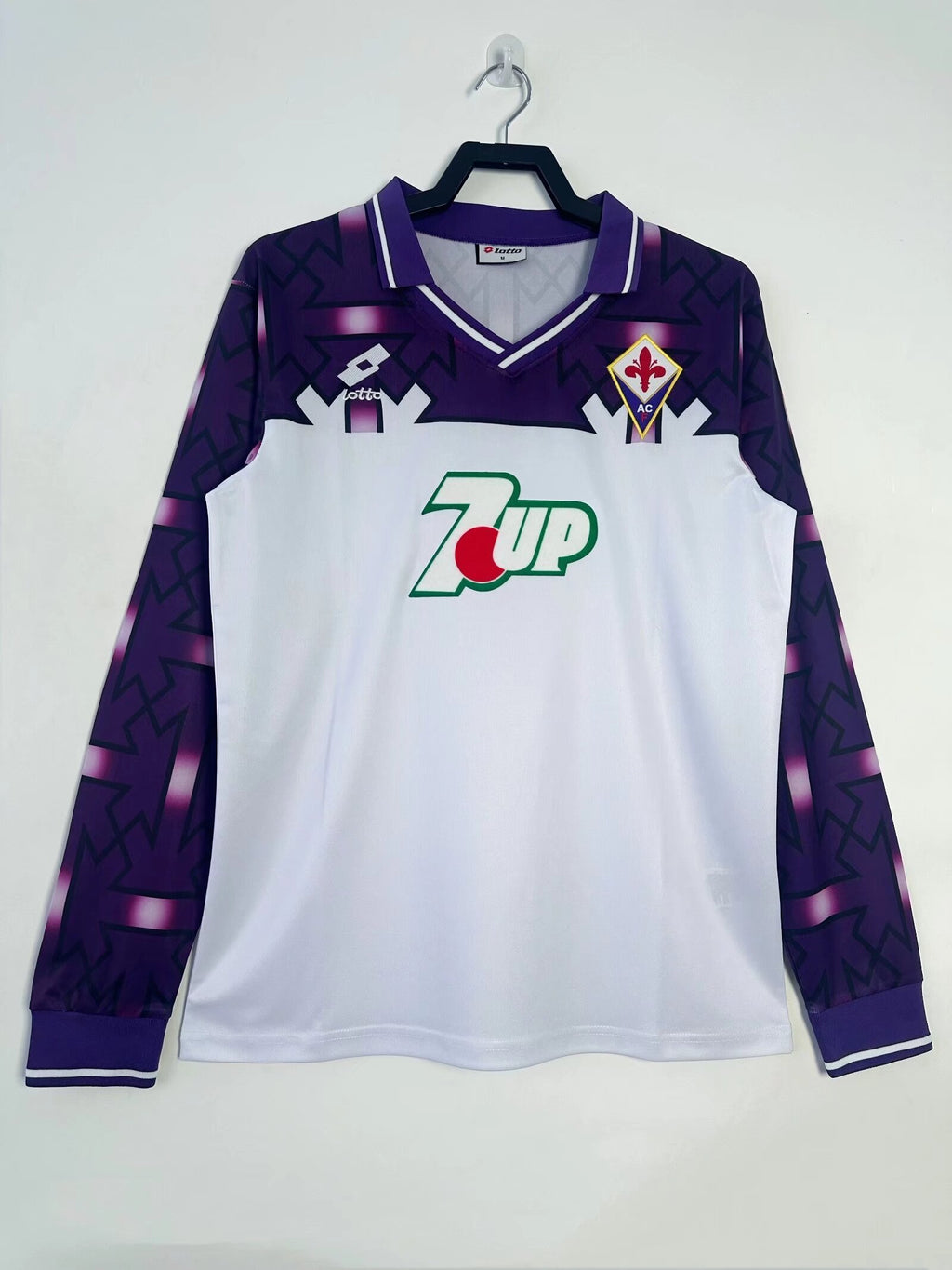 Camiseta Manga Larga Visitante Fiorentina, 92-93