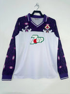 Camiseta Manga Larga Visitante Fiorentina, 92-93