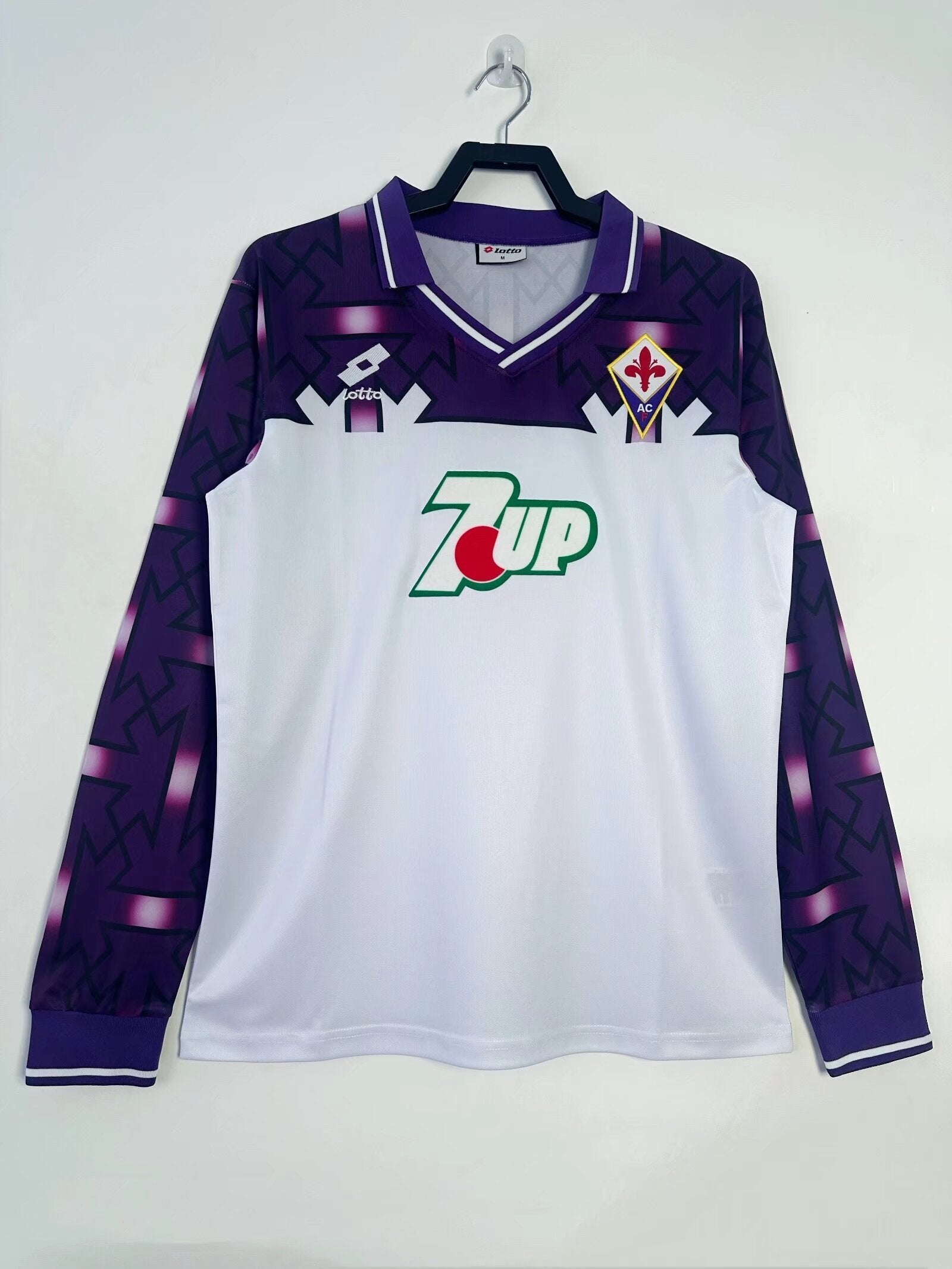 Camiseta Manga Larga Visitante Fiorentina, 92-93
