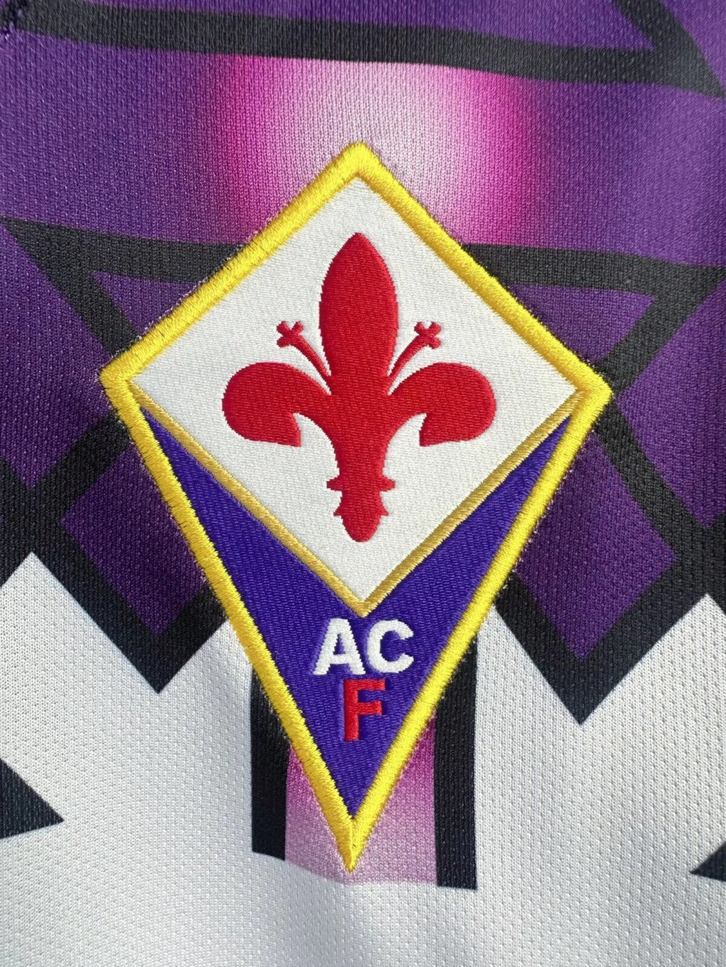 Camiseta Manga Larga Visitante Fiorentina, 92-93