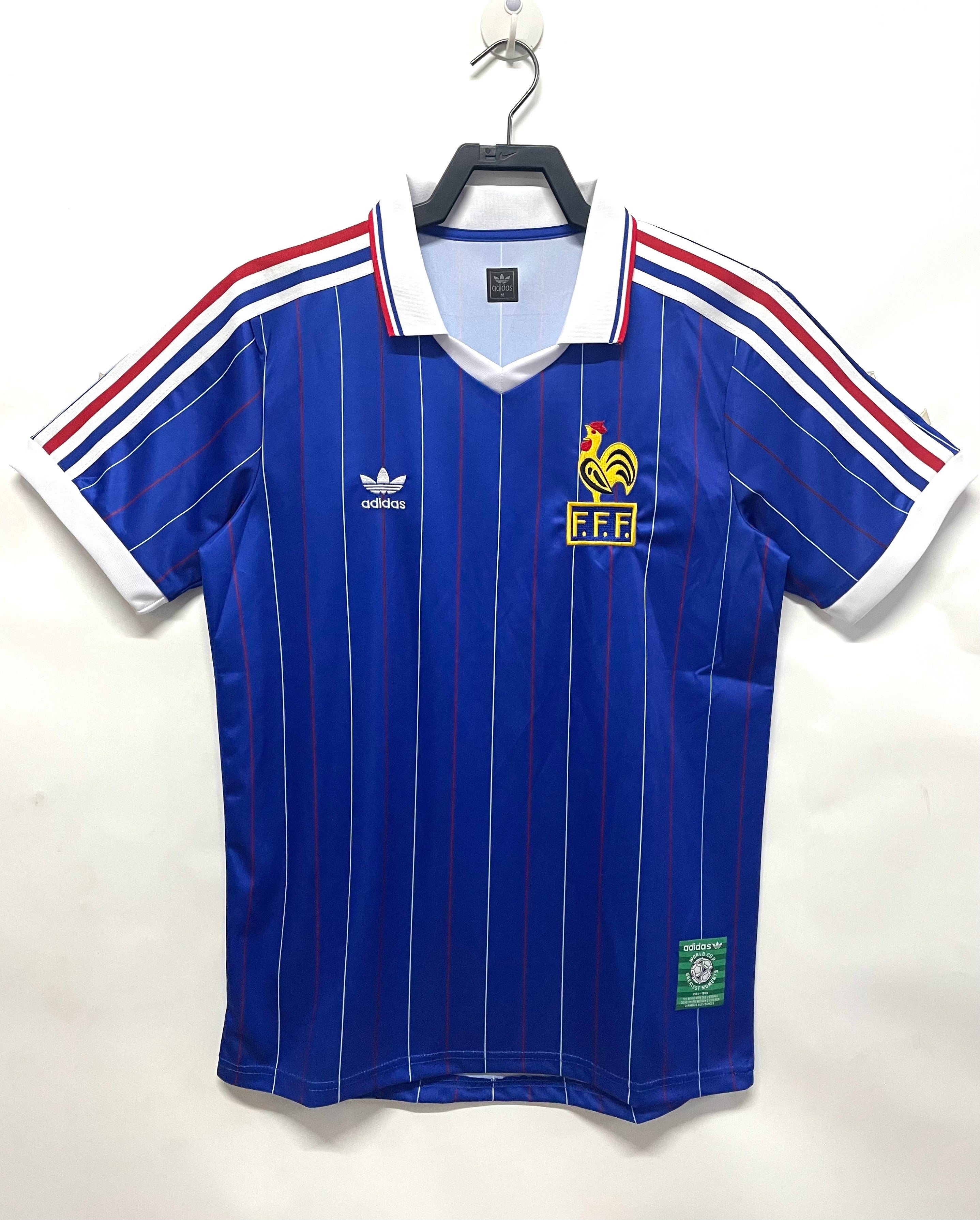 Camiseta Francia, Local 1982