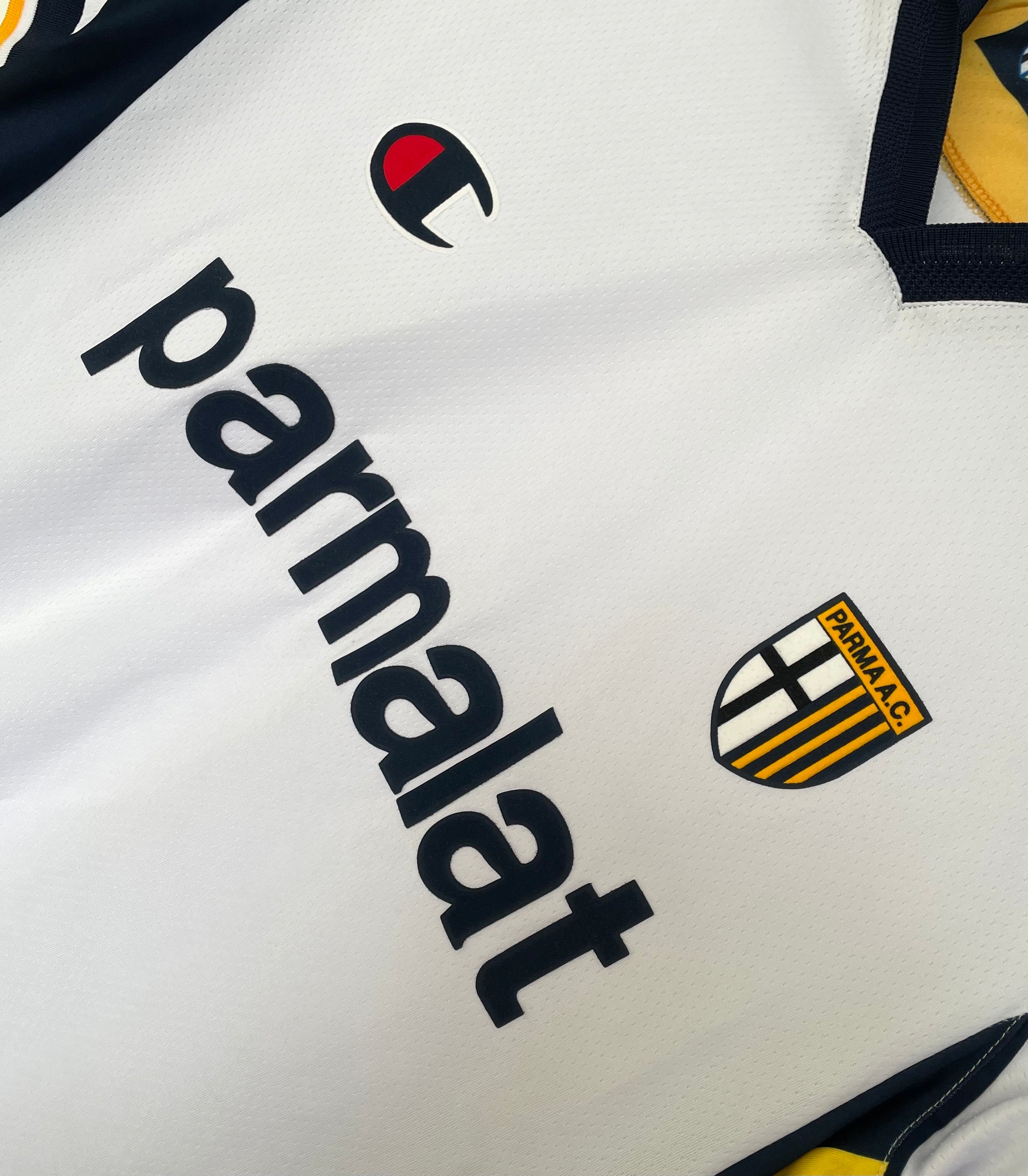 Camiseta Visitante Parma,03-04