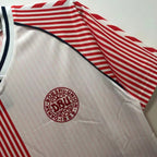 Camiseta Visitante Dinamarca, 1986