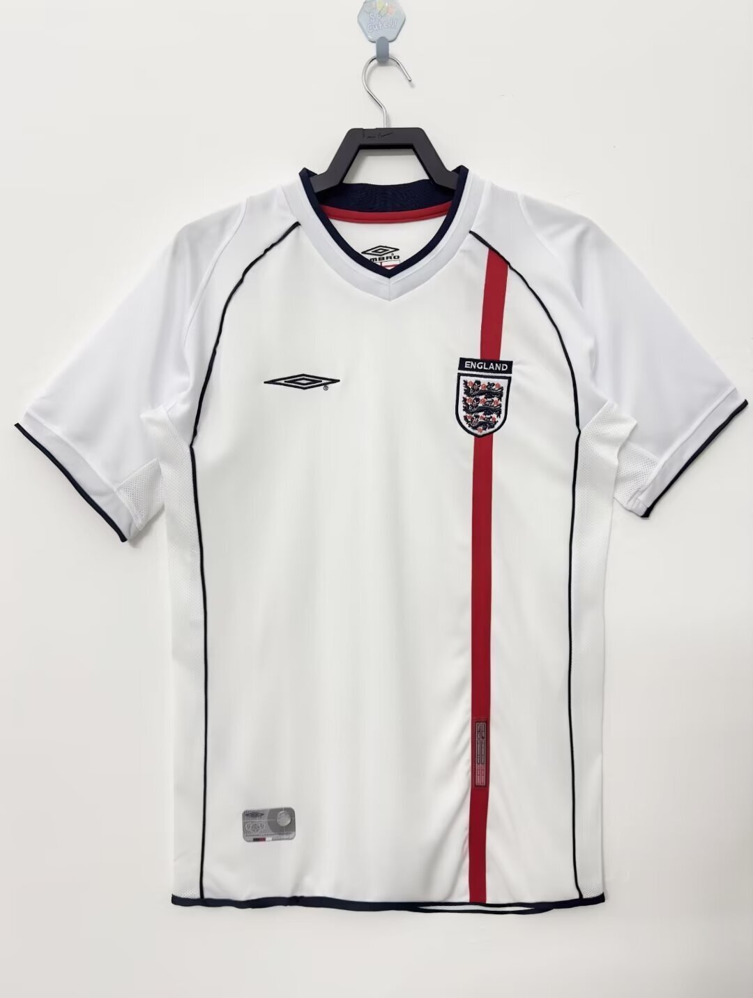 Camiseta Local Inglaterra, 2002