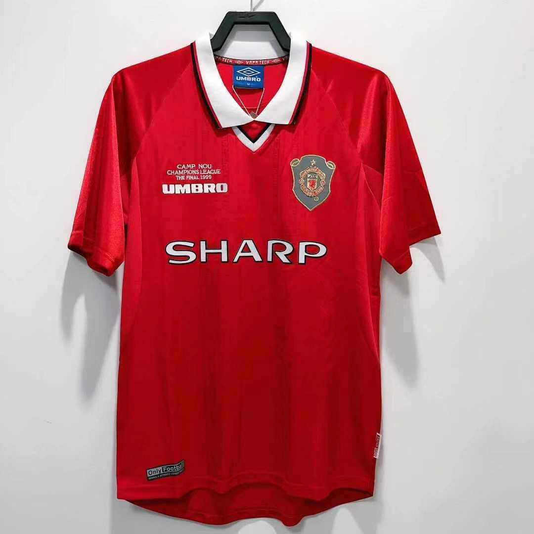 Camiseta Local Manchester United, 99-00