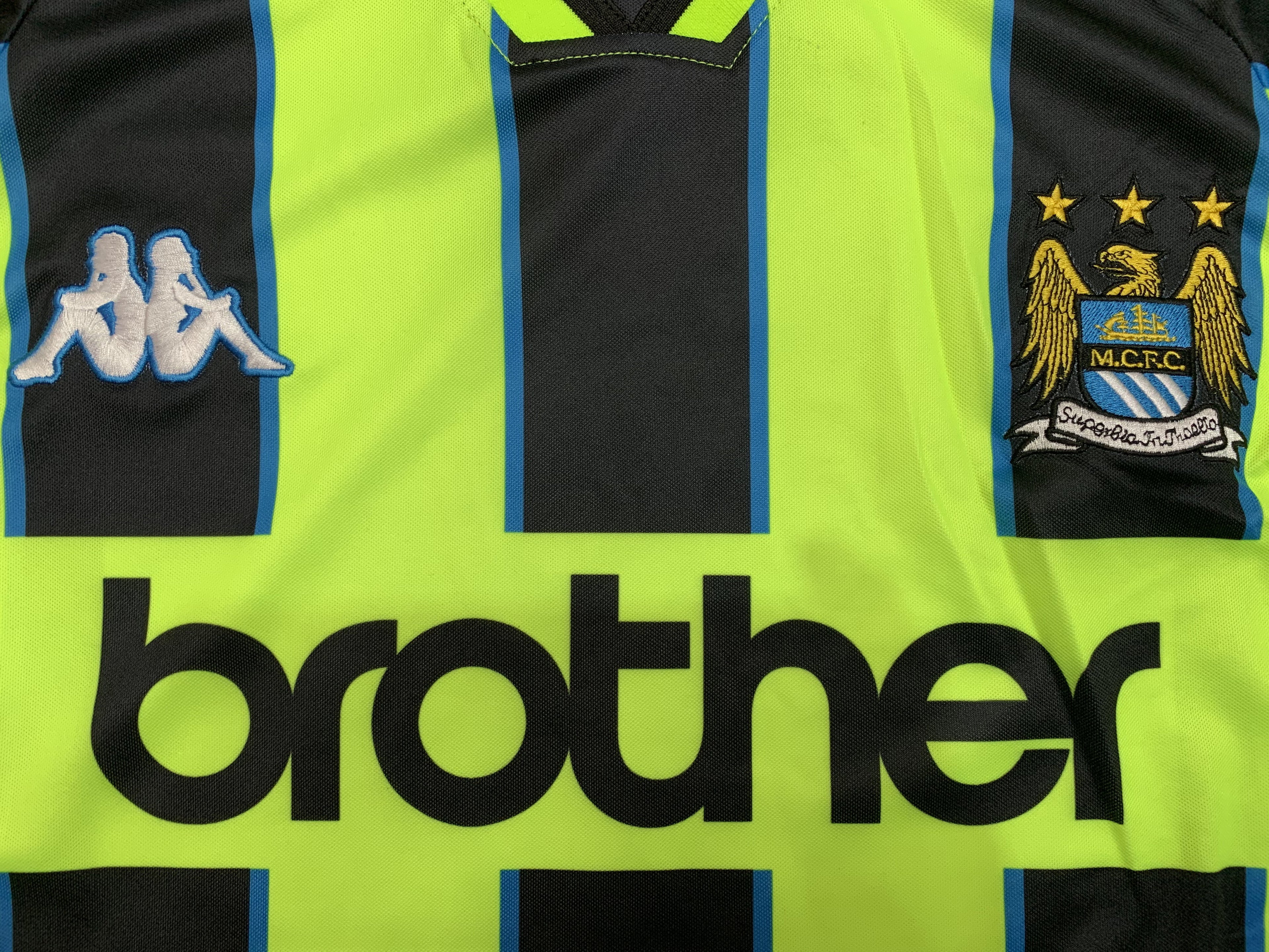Camiseta Visitante Manchester City, 98-99