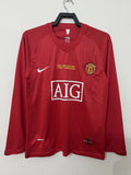 Camiseta Manga Larga Local Manchester United, 07-08