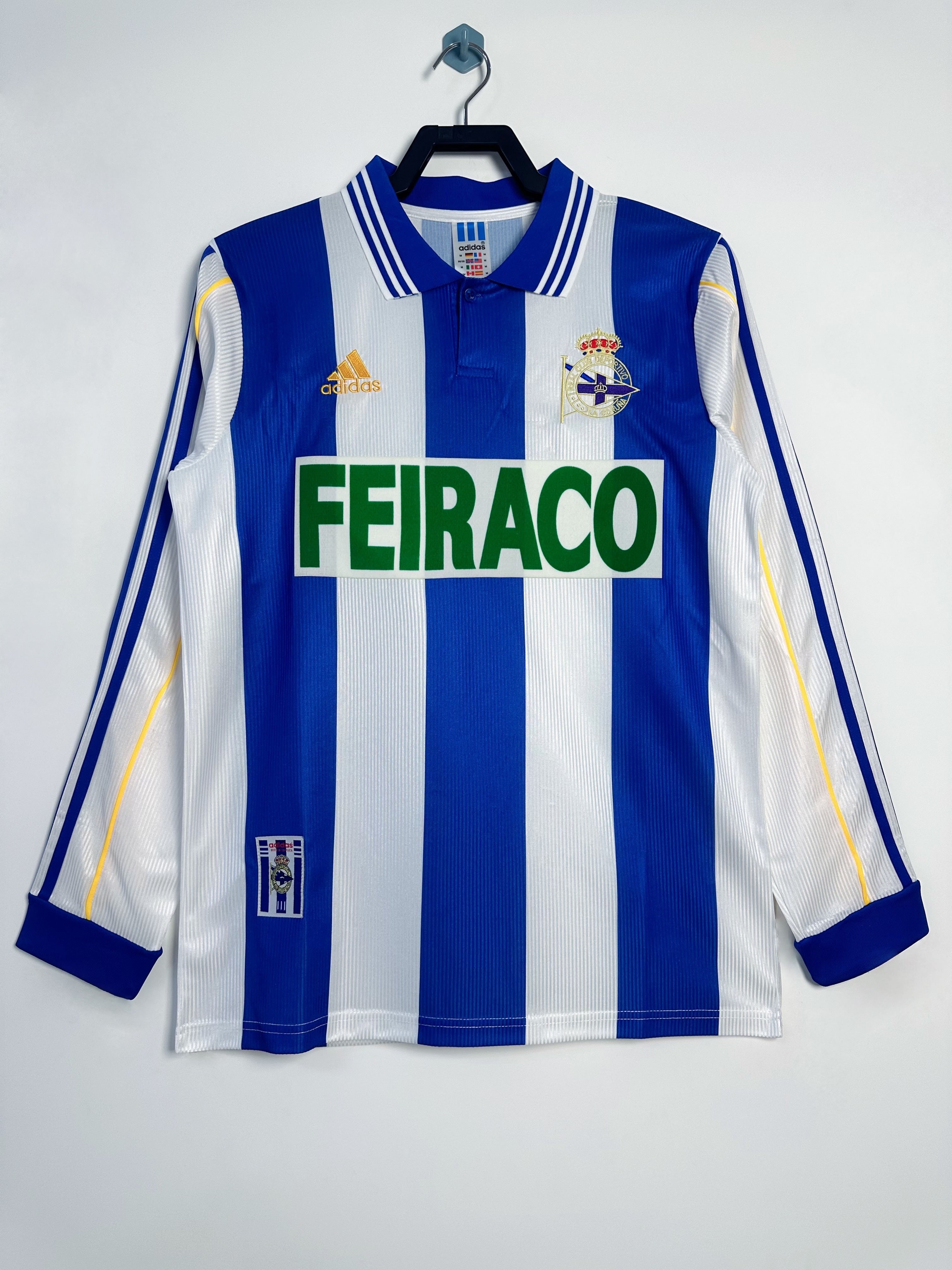 Camiseta Manga Larga Real Club Deportivo de La Coruña Local, 99-00