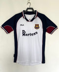 Camiseta Visitante West ham/Iron maiden, 1999