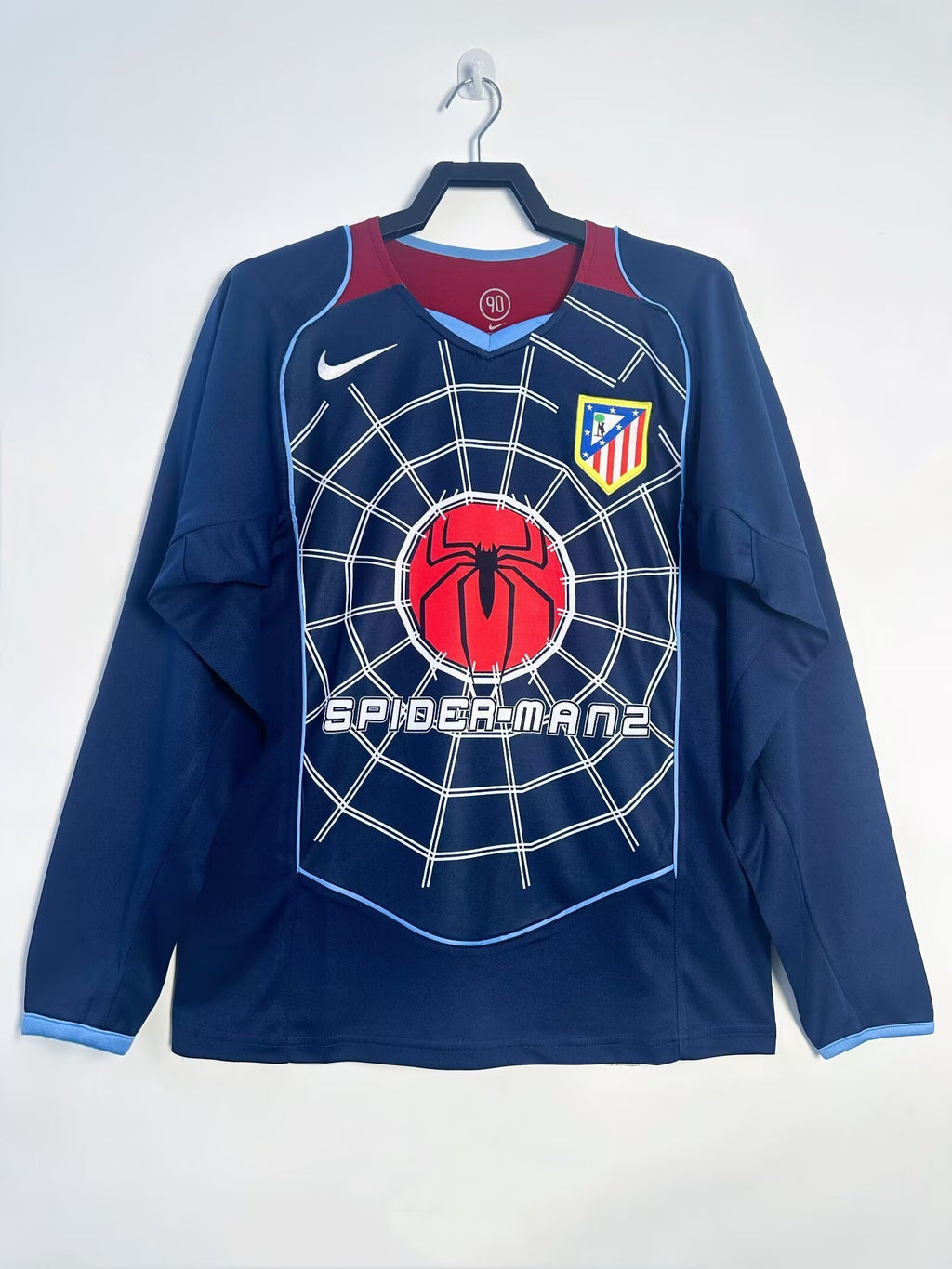 Camiseta Manga Larga Atletico de Madrid, Visitante 04-05