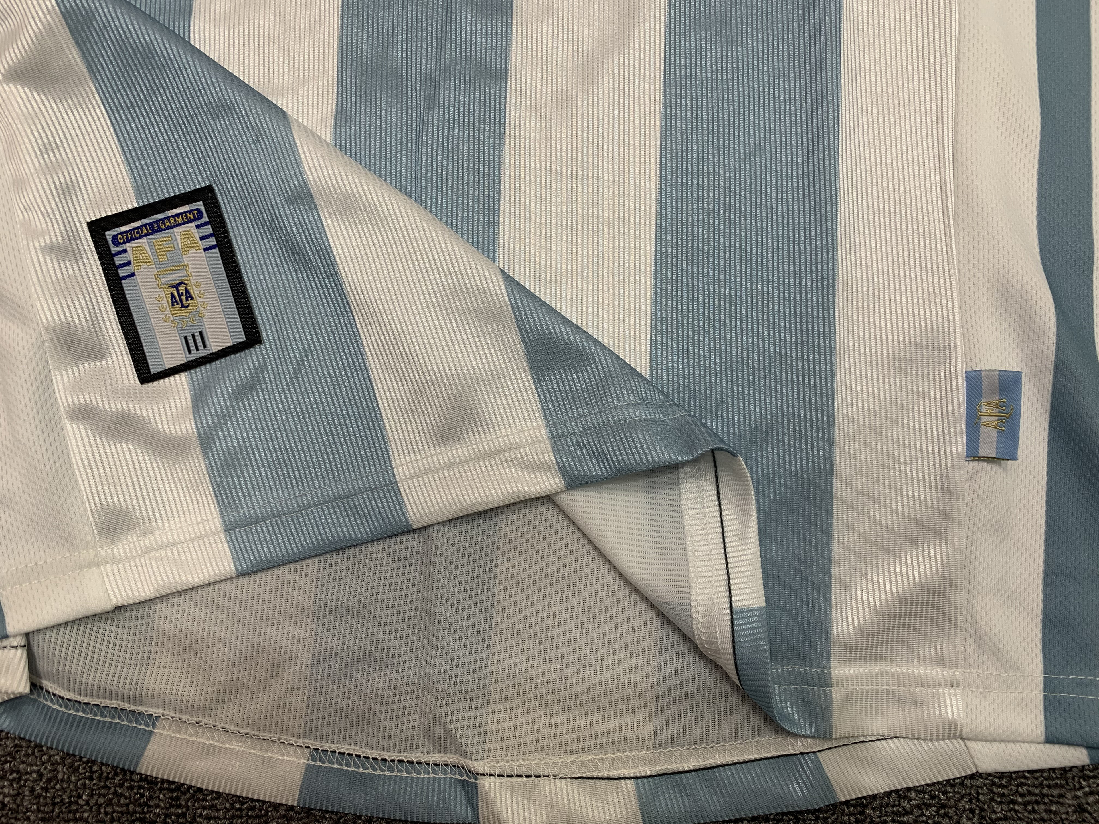 Camiseta Argentina, Local 1998
