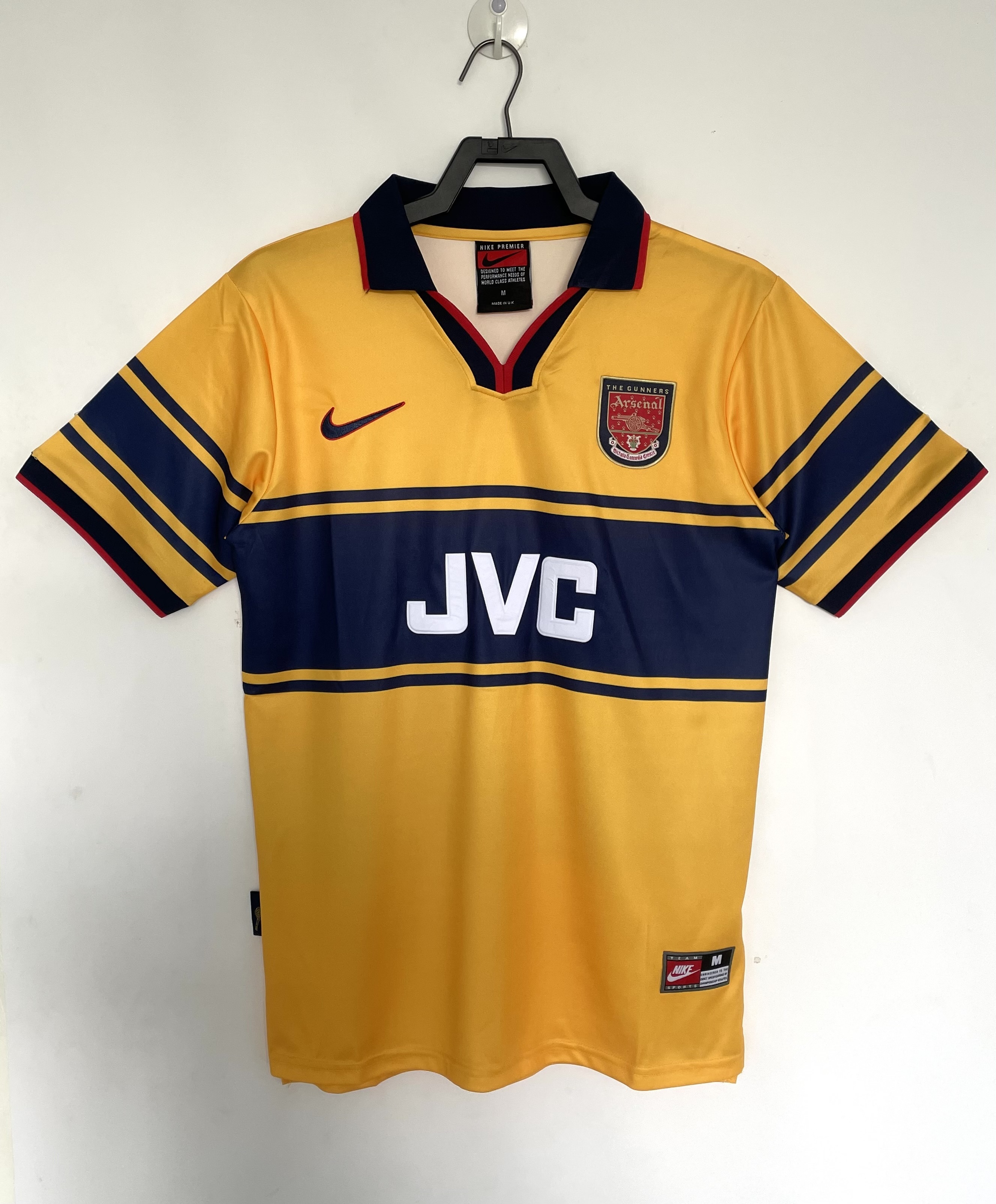 Camiseta Arsenal, Visitante 98-99