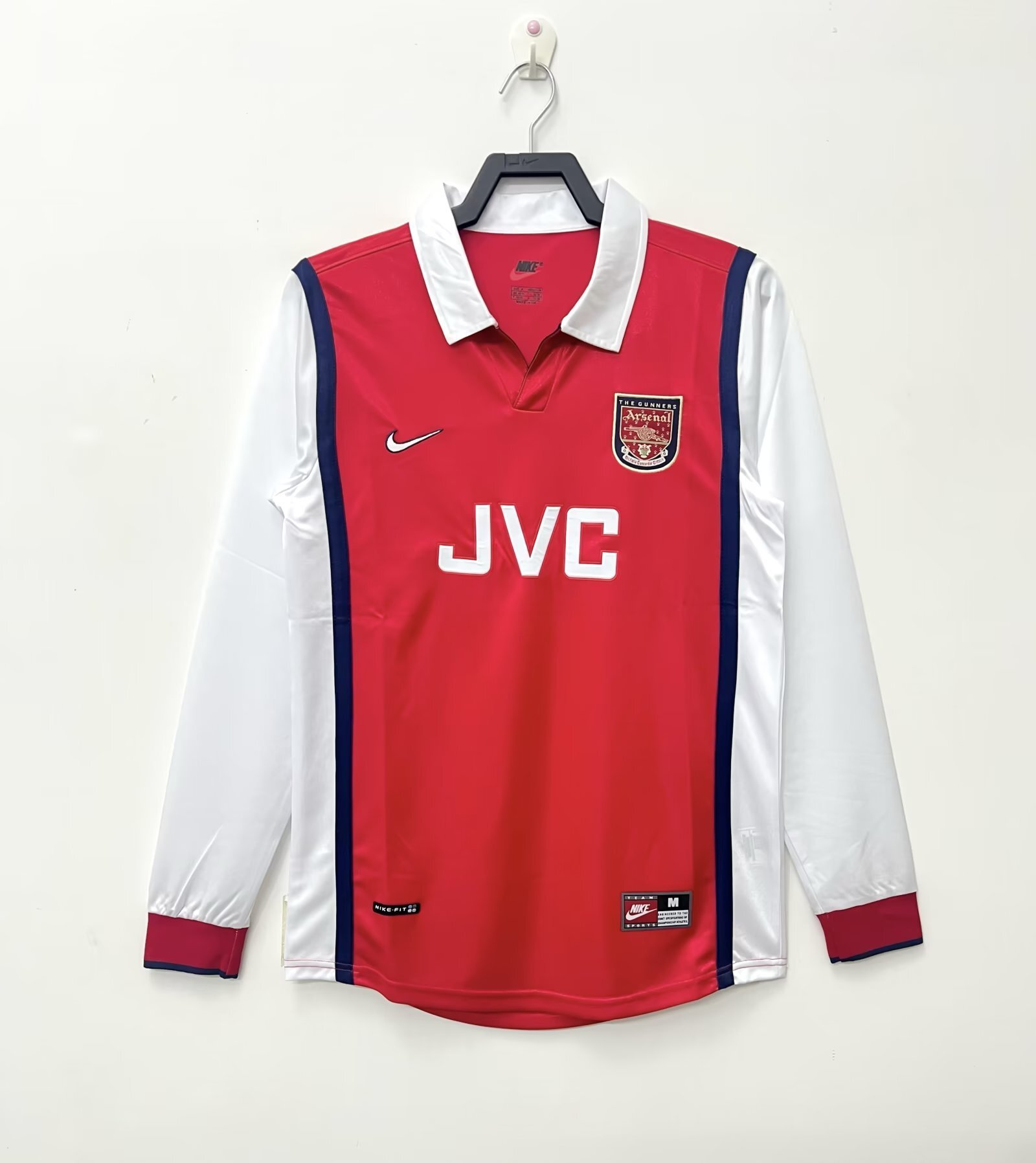 Camiseta Manga Larga Arsenal, Local 98-99