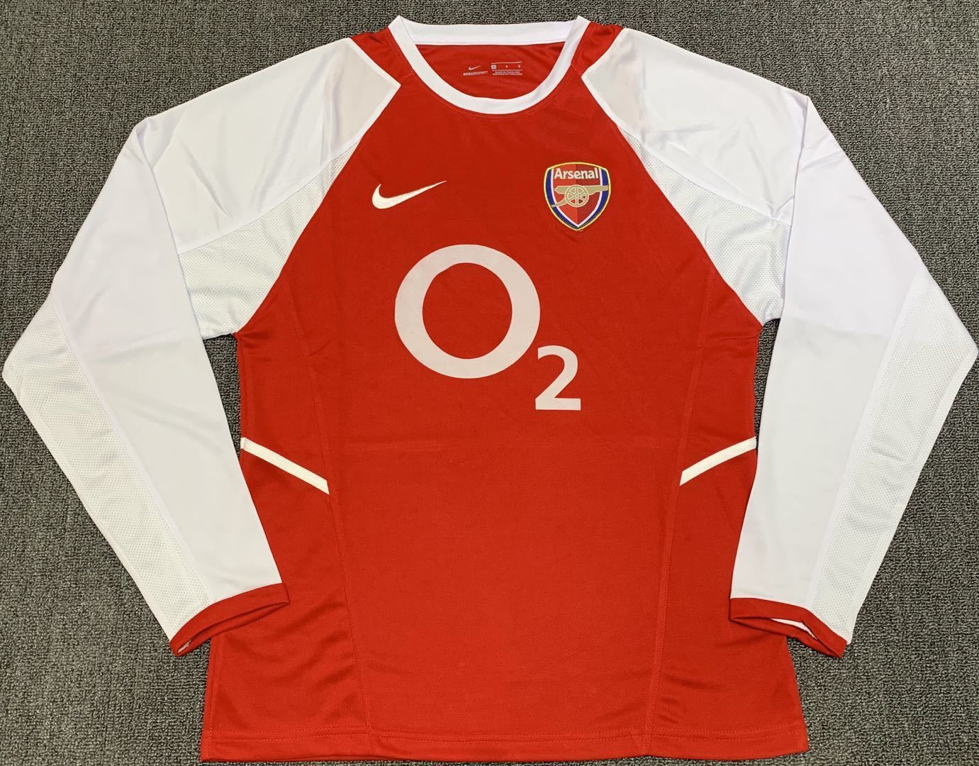 Camiseta Manga Larga Arsenal, Local 02-03