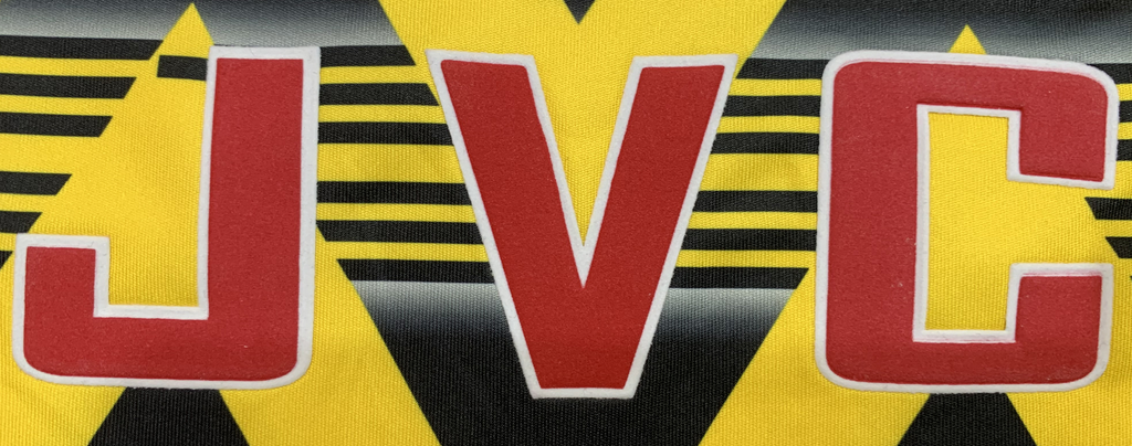 Camiseta Arsenal, Visitante 91-93