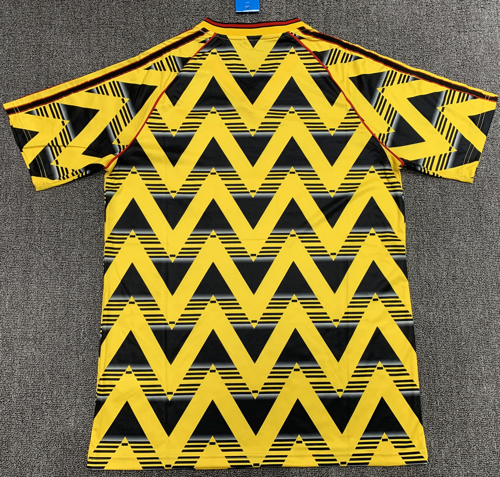 Camiseta Arsenal, Visitante 91-93
