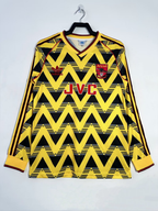 Camiseta Manga Larga Arsenal, Visitante 91-93