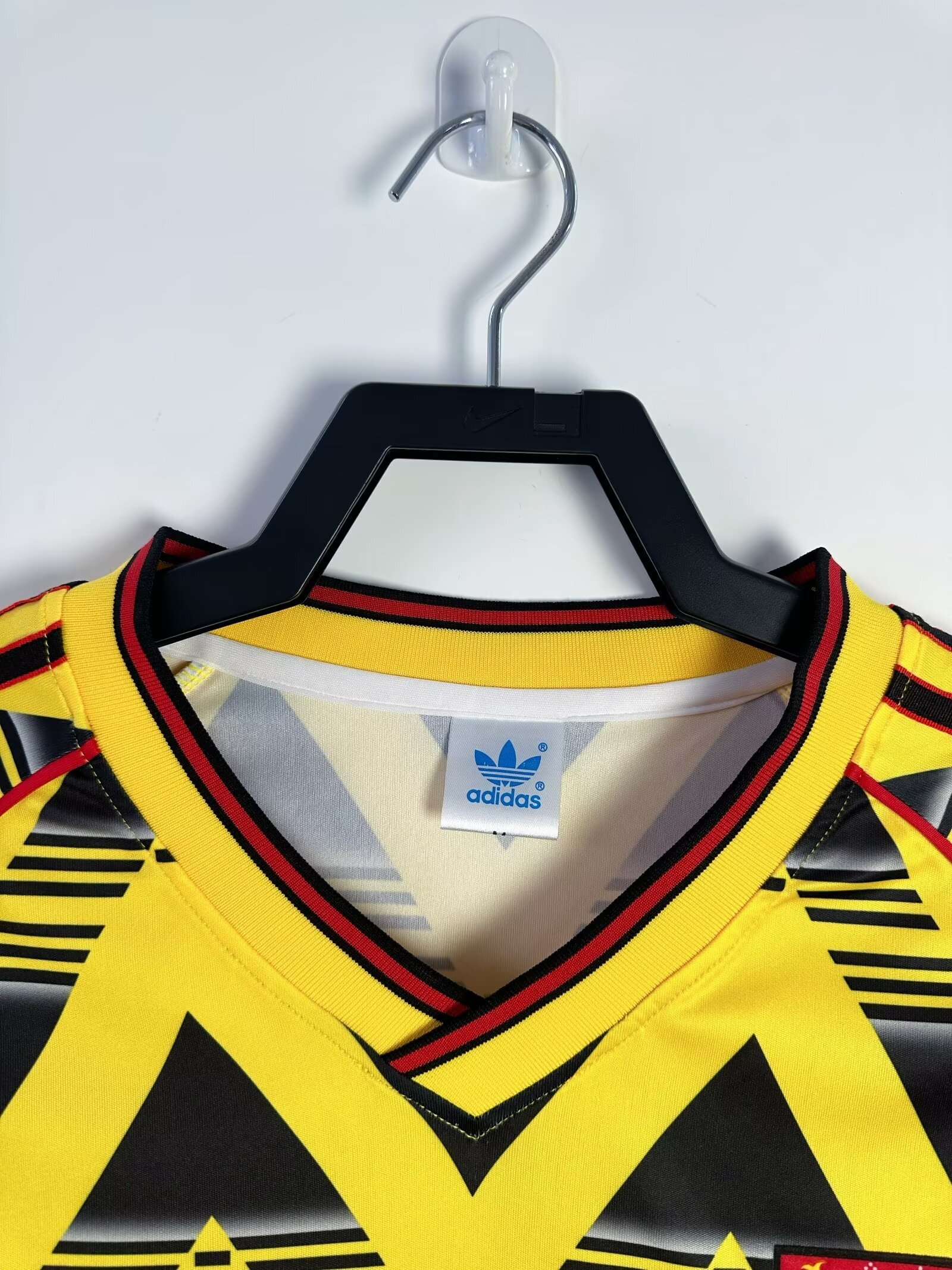 Camiseta Manga Larga Arsenal, Visitante 91-93