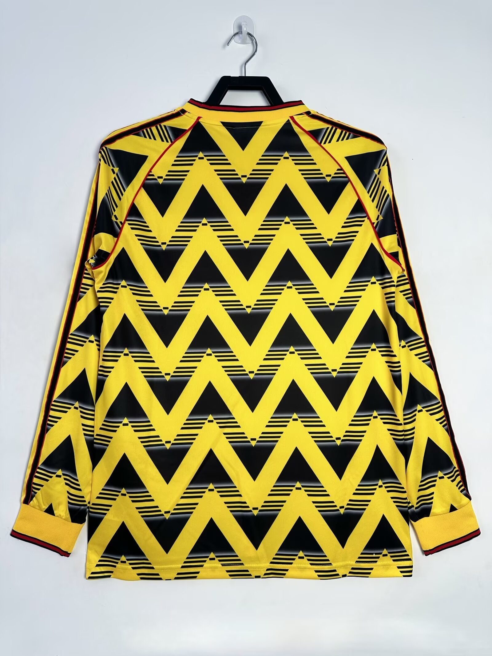 Camiseta Manga Larga Arsenal, Visitante 91-93
