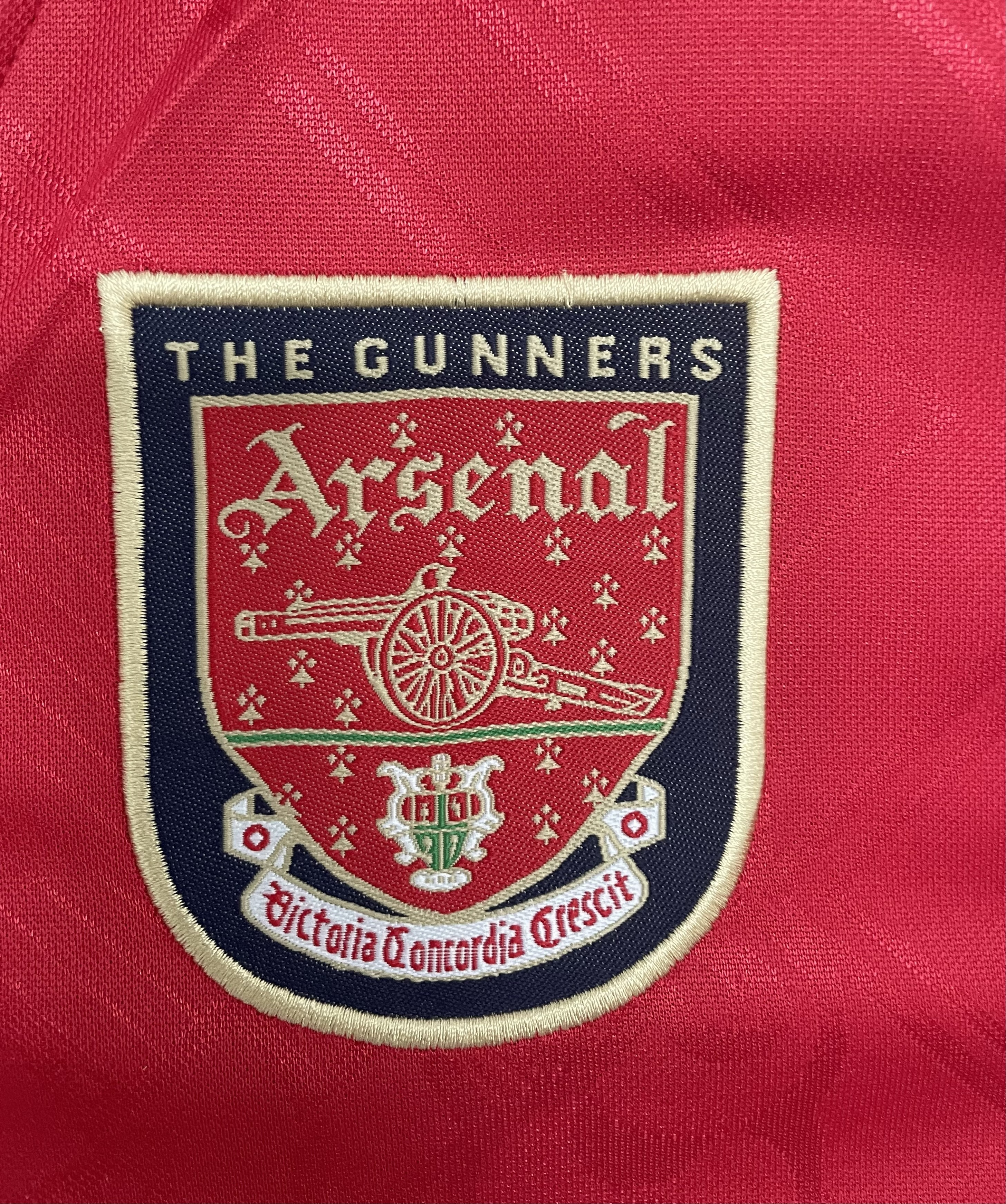 Camiseta Arsenal, Local 96-97