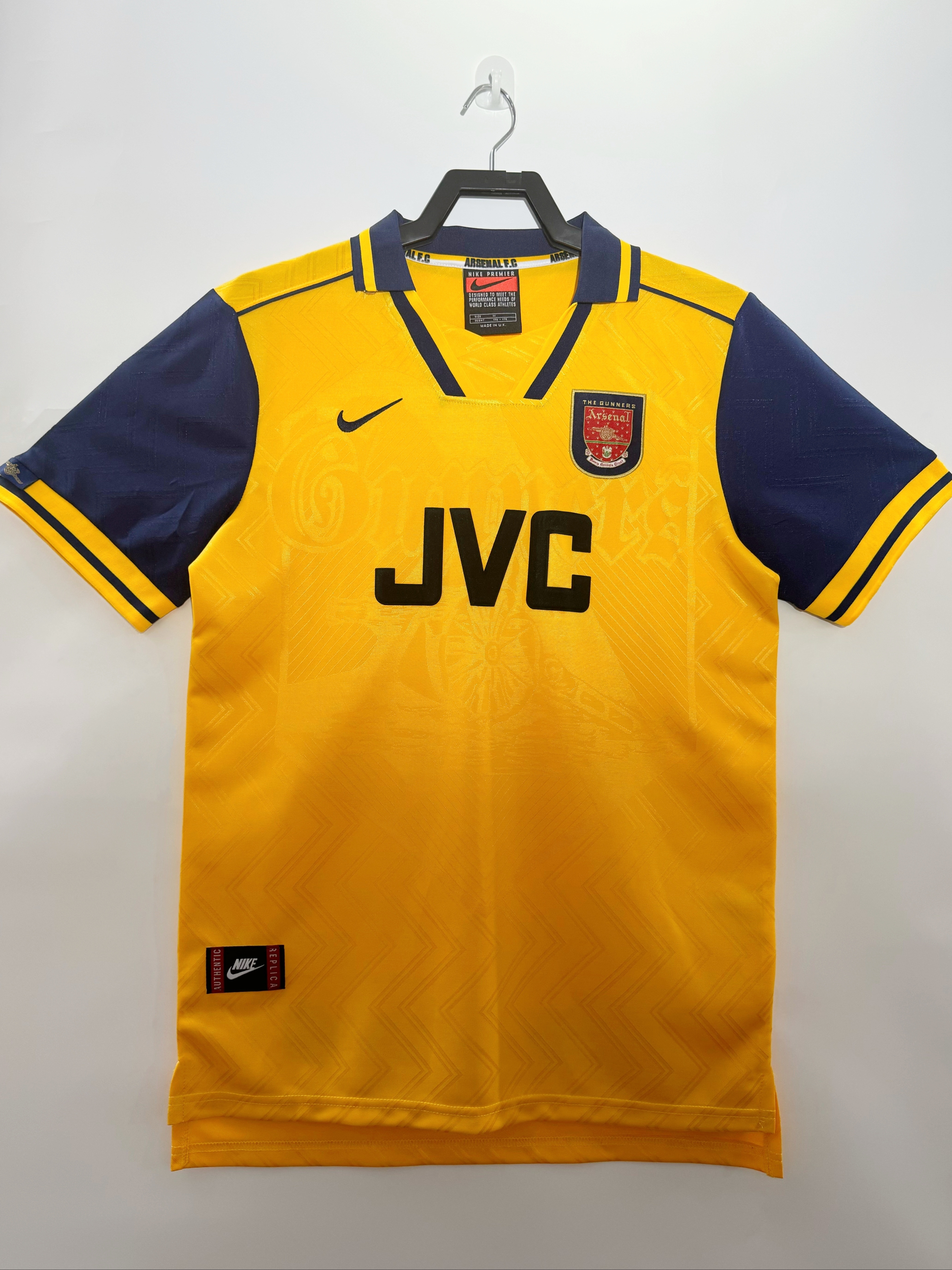Camiseta Arsenal, Visitante 96-97