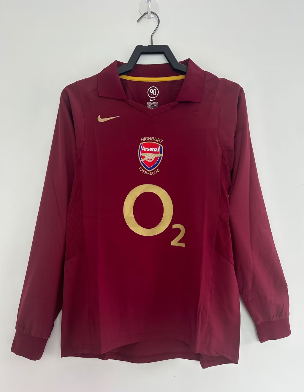 Camiseta Manga Larga Arsenal, Local 05-06